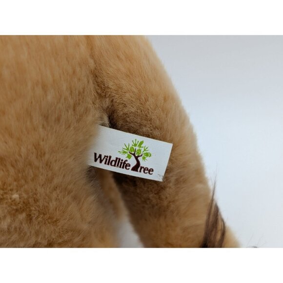Wildlife Tree Lion Plush Brown Lot of 2 Stuffed Animal Toy - Picture 5 of 16